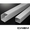 【和旺電配】CWMD-15 絕緣配線槽 (PVC) 出線孔8mm 寬高200x100mm 含槽底及槽蓋 (1.7M)