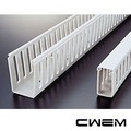 【和旺電配】CWLDC-48100 絕緣配線槽 (PVC) 出線孔17mm 寬高48x100mm 含槽底及槽蓋 (2M)