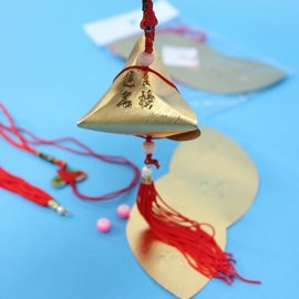 DIY金箔紙粽子 金榜題名包中粽子(台灣製造)/一袋50個入{促52}~DIY粽子材料包~星