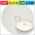 HP PRINTABLE DVD-R 16X 4.7G 可列印空白光碟片 10片