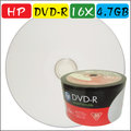 HP PRINTABLE DVD-R 16X 4.7G 可列印空白光碟片 50片