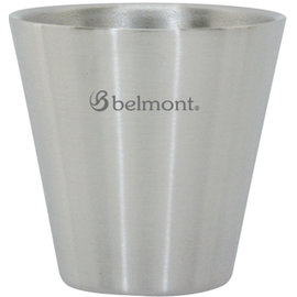 Belmont 鈦杯/鈦合金保溫杯/登山杯 雙層保溫隔熱 可堆疊 400ml BM-337 日本製