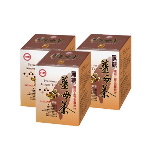 《台糖優食》台糖黑糖薑母茶 (10包) x12盒 免運費