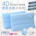 【精靈工廠】4D透氣涼感冰絲枕(B0014)