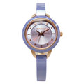 MANGO 星光大道的閃耀陶瓷時尚優質腕錶-紫-MA6650L-74