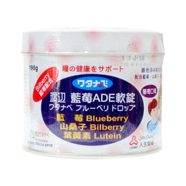 人生製藥 渡邊藍莓ADE軟錠 190g