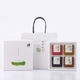 【艋舺肥皂】四季禮盒 - 循環皂+珍珠皂+紫草皂+平安皂