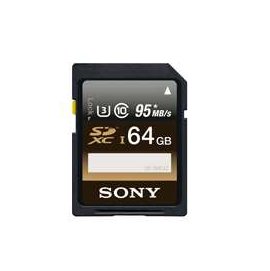 SONY 64G SF-64UZ SDXC UHS-I 高速存取記憶卡 最高讀取速度 95MB/s 適用於 4K / 2K 攝影功能