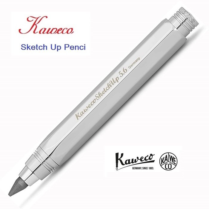KAWECO Sketch Up黃銅包霧鉻自動鉛筆*5.6mm
