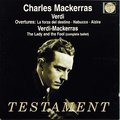 TESTAMENT SBT1326 威爾弟 歌劇序曲 芭雷舞曲 Charles Mackerras Verdi Overture (1CD)