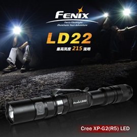 【電筒王 江子翠捷運3號出口】Fenix LD22 G2 (最新版公司貨) 215流明 側調 高亮戰術手電筒 LED手電筒