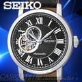 CASIO 時計屋 SEIKO 精工手錶 SSA233K1 黑 自動上鍊 24時制 機械男錶 全新 保固 附發票