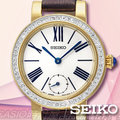 CASIO 時計屋 SEIKO 精工手錶 SRK030P1 施華洛世奇 石英女錶 全新 保固 開發票