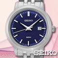 CASIO 時計屋 SEIKO 精工手錶 SUR829P1 藍 日期 石英女錶 全新 保固 開發票