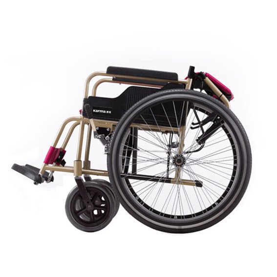 輪椅 康揚KM-1505 鋁合金手動冬夏兩用型輪椅