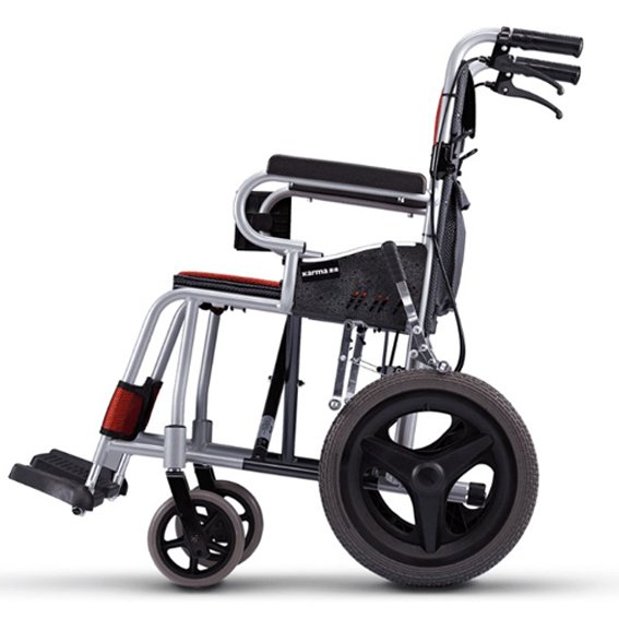 輪椅 康揚KM-2500 鋁合金手動日式輕量型輪椅(小輪)
