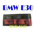 ●○RUN SUN 車燈,車材○● 全新 BMW 寶馬 83 84 85 86 87 E30 M40 晶鑽紅黑尾燈