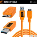 EGE 一番購】美國 Tether Tools【CU5454｜USB 3.0 to Micro-B】聯機拍攝線【公司貨】
