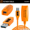 EGE 一番購】美國 Tether Tools【CU3017｜USB 3.0 公轉母座延長線】聯機拍攝線【公司貨】