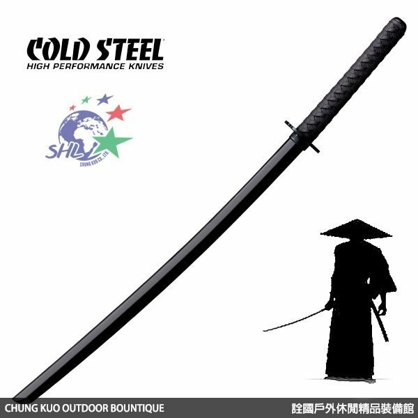【詮國】Cold Steel 塑鋼防身系列 Bokken 武士刀造型練習劍(附護手) - 大 92BKKC