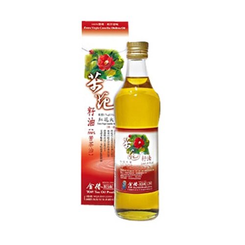 【金椿油品】紅花大菓茶花籽油(100%苦茶油) 500ml/瓶