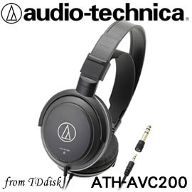 志達電子 ATH-AVC200 日本鐵三角 Audio-technica 密閉式耳罩式耳機 (台灣鐵三角公司貨) ATH-T200 後續機種