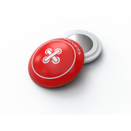 德國號碼布磁扣騛點/fixpoints紅色鈕扣,好看美觀,不讓別針勾壞衣服布料.簡單,快速,安全.