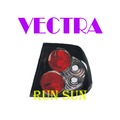 ●○RUN SUN 車燈,車材○● 全新 OPEL 歐寶 1996 1997 1998 VECTRA B 黑底紅心圓尾燈