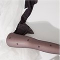 【甄時尚館】韓國進口 LASYA 時尚設計款 蝴蝶結絲襪－深灰色(C12) 彈性佳 適合150-175CM