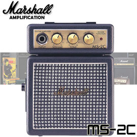 【非凡樂器】『Marshall MS2C (MS-2C)』復古式小音箱/攜帶型吉他音箱
