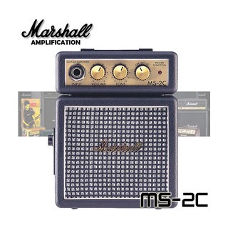 【非凡樂器】『Marshall MS2C (MS-2C)』復古式小音箱/攜帶型吉他音箱