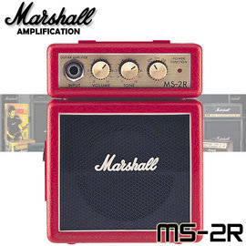【非凡樂器】『Marshall MS-2R 迷你電吉他音箱』MS2R / 攜帶式音箱 小音箱