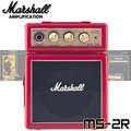 【非凡樂器】『 marshall ms 2 r 迷你電吉他音箱』 ms 2 r 攜帶式音箱 小音箱