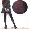 【 甄時尚館 】 韓國進口 LASYA 時尚設計款 顯瘦編織紋絲襪 易搭配造型 彈性佳 (C23)