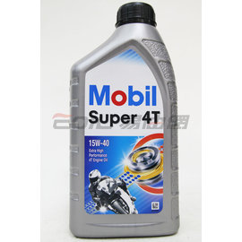 【易油網】Mobil Super 4T 15W40 機車機油 公司貨