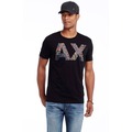 美國百分百【Armani Exchange】T恤 AX 短袖 logo 上衣 T-shirt 迷彩 豹紋 黑 M L XL XXL號 F373