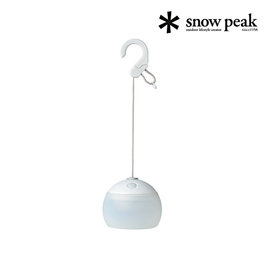 日本Snow Peak 戶外夜燈 充電式燈籠花-白色 # ES-070WH