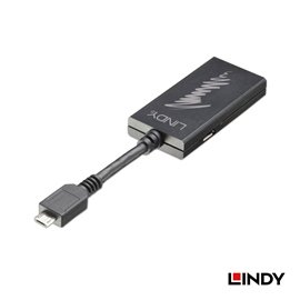 【免運】LINDY 林帝 主動式 MHL 3.0 轉 HDMI 轉接線 (41563)