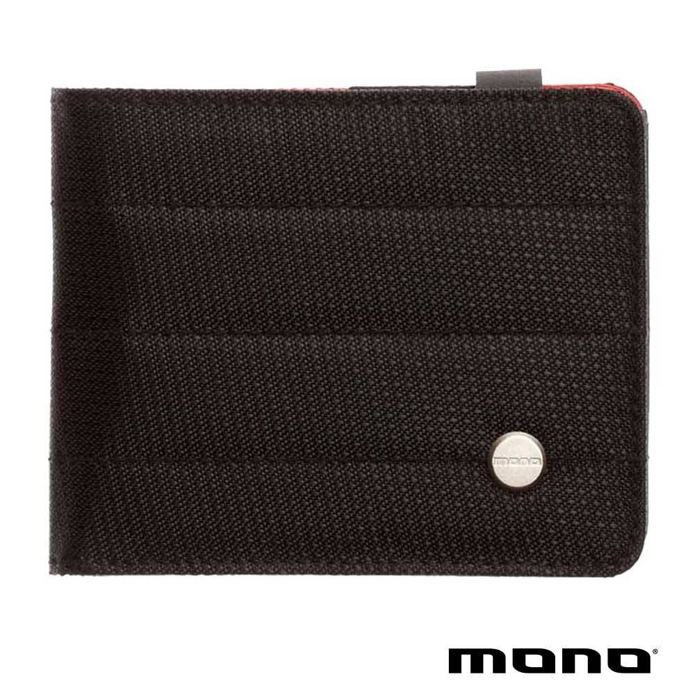 《民風樂府 特價出清》美國 MONO Die Cut Wallet 錢包 黑色 簡約雙折設計 可放匹克