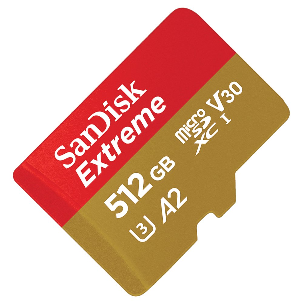 SanDisk QA512 512GB 讀190寫130 Extreme Micro SDXC / A2 / V30 / UHS-I / 無轉卡 / 512G