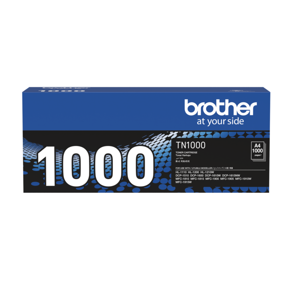 BROTHER TN-1000原廠碳粉匣 適用:HL-1110 /DCP-1510/MFC-1815