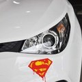 滴血超人SUPERMAN LOGO 反光汽車電動車摩托車車貼 超人車貼 汽車車貼紙