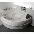 【衛浴先生】BATHTUB WORLD 壓克力造型浴缸 角落浴缸 扇形浴缸 W-CH-3101 127*127*55CM含活動前牆1面