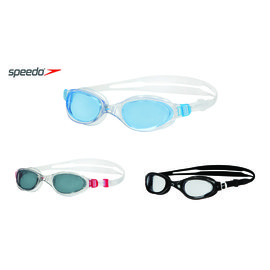 Speedo 進階泳鏡 FuturaPlus SD8090093537透明-藍/ SD8090093557N紅-墨灰/ SD8090098913N黑-透明 游遊戶外Yoyo Outdoor