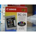 CANON BC-05 原廠彩色盒裝墨水匣Canon BC05/BJC-210S/210SP/240/255SP/265SP/1000SP