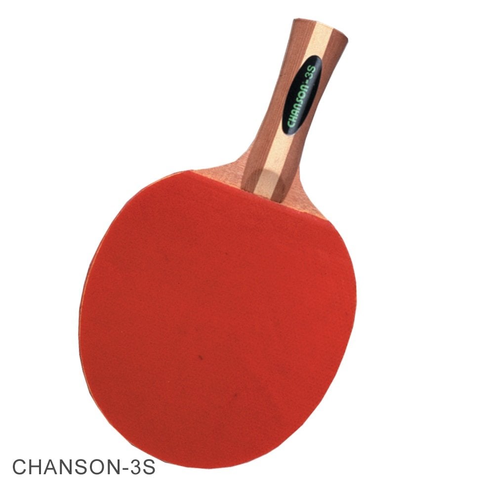 【強生CHANSON】3S號桌球拍(一組兩支，附拍袋)