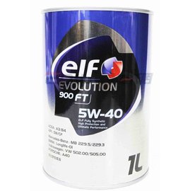 【易油網】ELF 5W40 EVOLUTION 900 FT 5W-40日本鐵罐 全合成機油