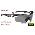 『凹凸眼鏡』義大利 Rudy Project TRALYX系列Black Matte /Smoke Black煙燻黑鏡片運動鏡~六期零利率