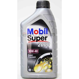 【易油網】Mobil super 2000 10W-40 10W40 歐洲原裝進口 機油