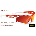 『凹凸眼鏡』義大利 Rudy Project TRALYX系列Red Fluo / Multilaser Orange橘色多層膜鏡片運動鏡~六期零利率